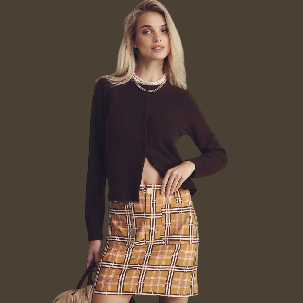 Maeve | Anthropologie | The Colette Mini Skirt | Sz XL